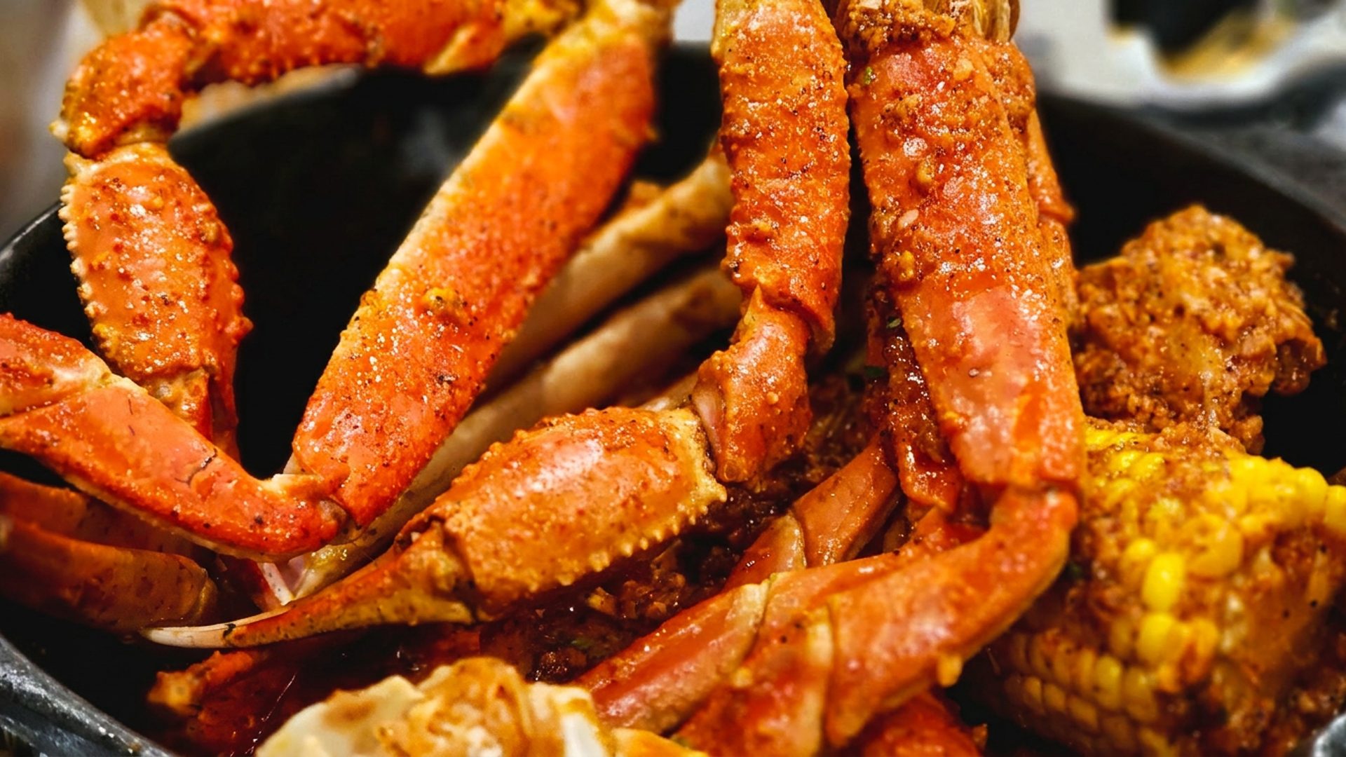 Our signature seafood boil