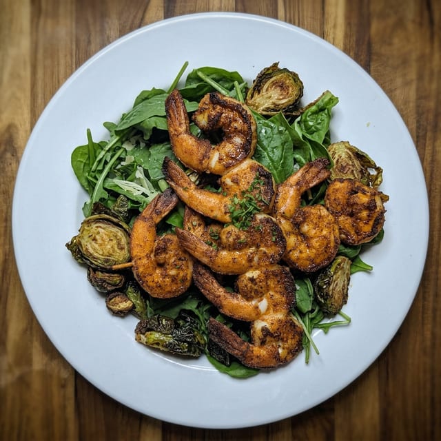 Grilled Shrimp Salad.