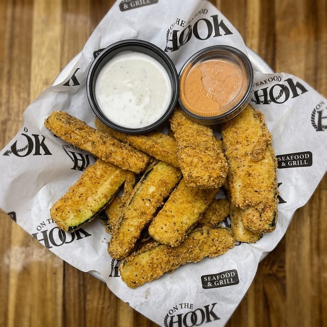 Fried Zucchini.