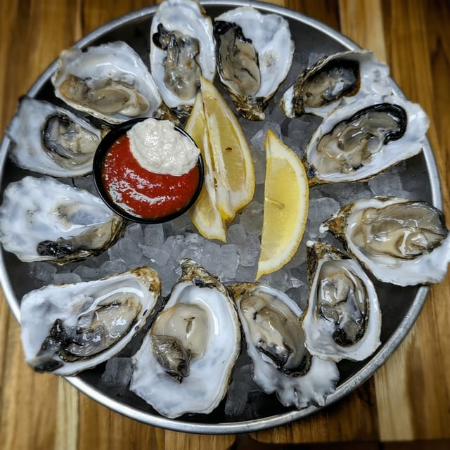 Raw Oysters.