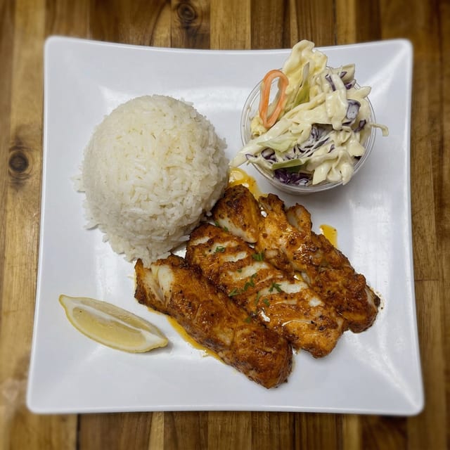 Extra Grilled Cod.
